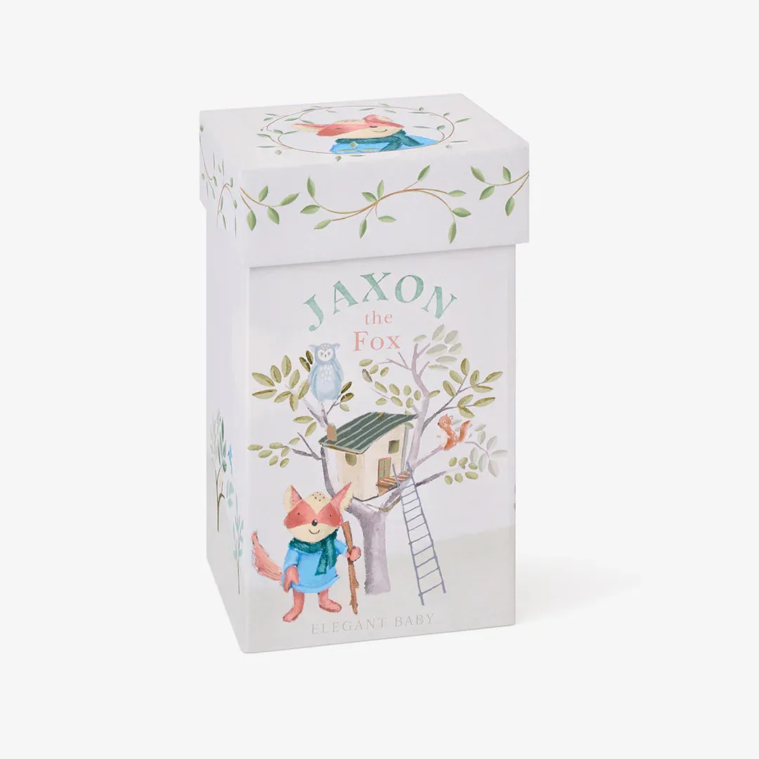 10" JAXON THE FOX LINEN TOY BOXED