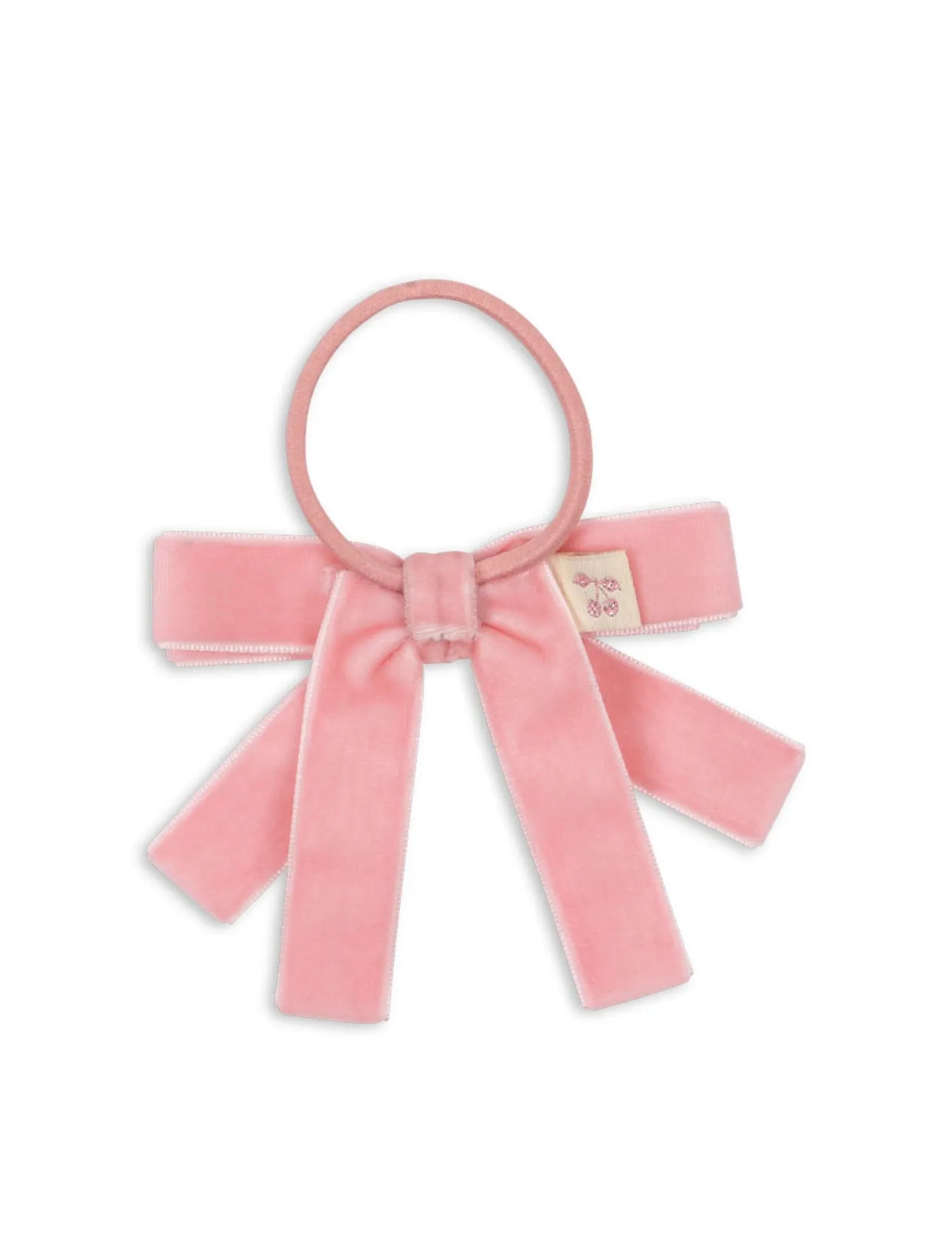 2 PACK VELVET DOUBLE BOW ELASTIC