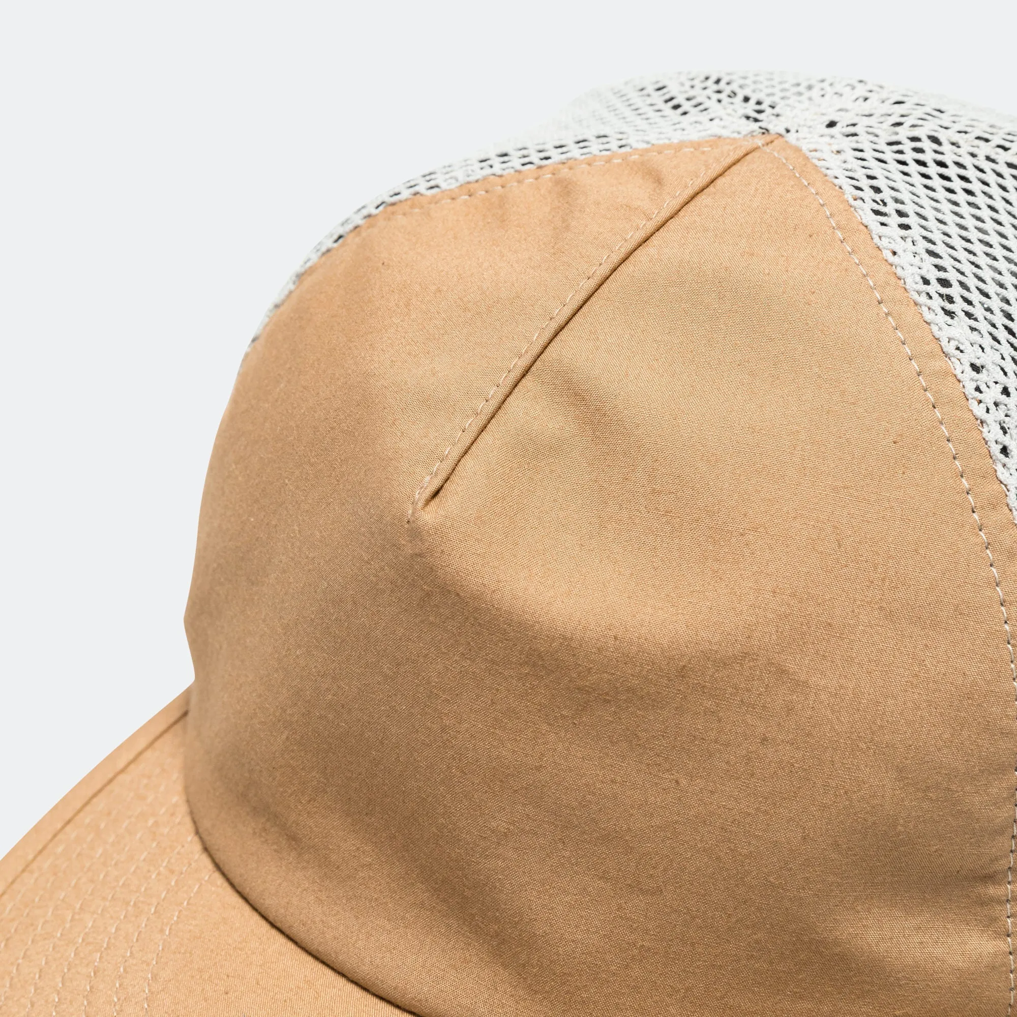 5 Panel Baseball Cap - Brown
