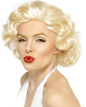 50s Marilyn Monroe Bombshell Short Blonde Wig