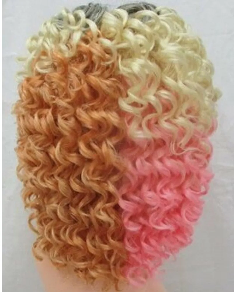 80s Cool Curls Short Curly Wig