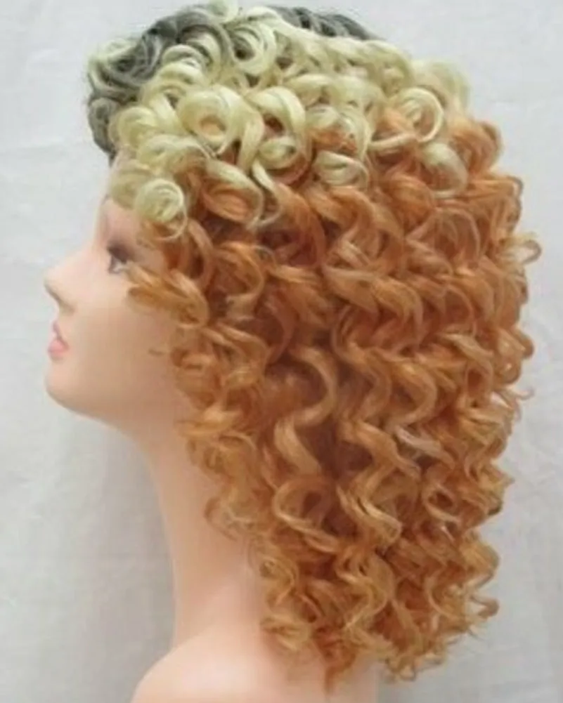 80s Cool Curls Short Curly Wig