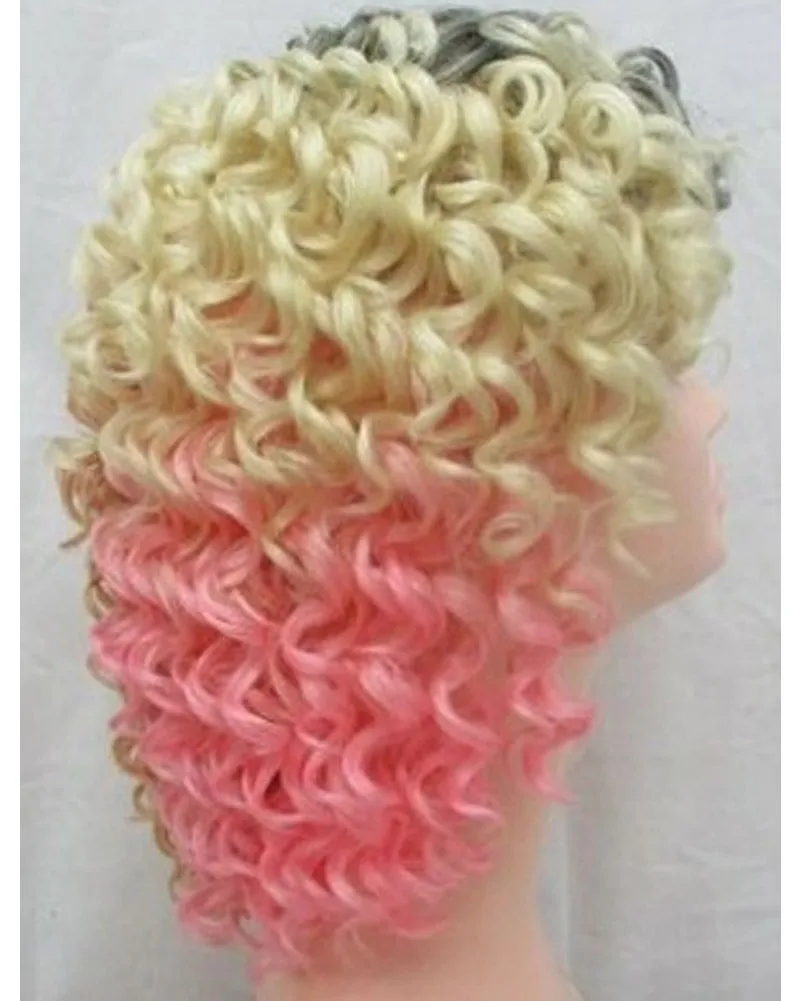 80s Cool Curls Short Curly Wig