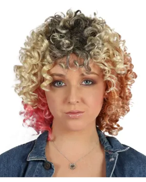 80s Cool Curls Short Curly Wig