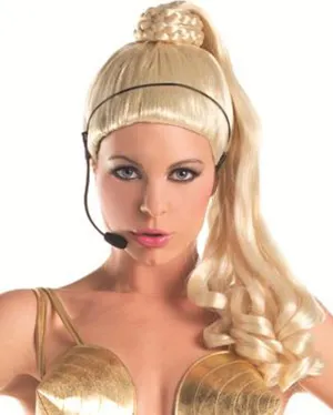 80s Diva Blonde Ponytail Wig