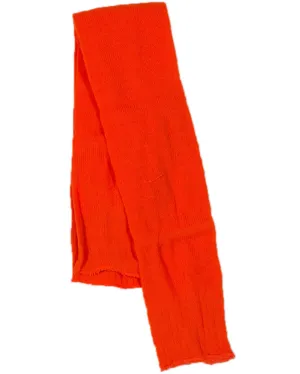 80s Neon Orange Leg Warmers