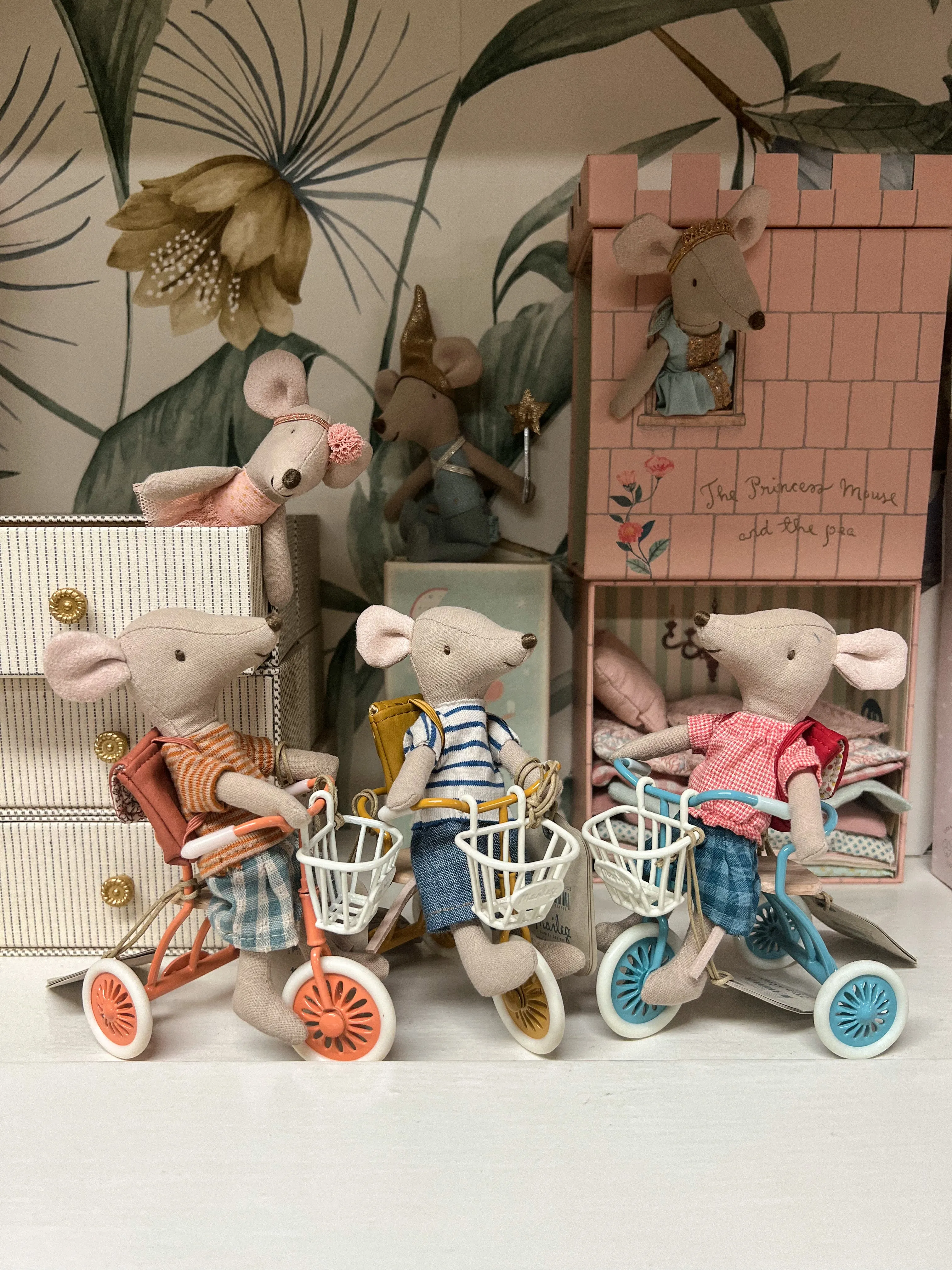 Abri a tricycle, Mouse