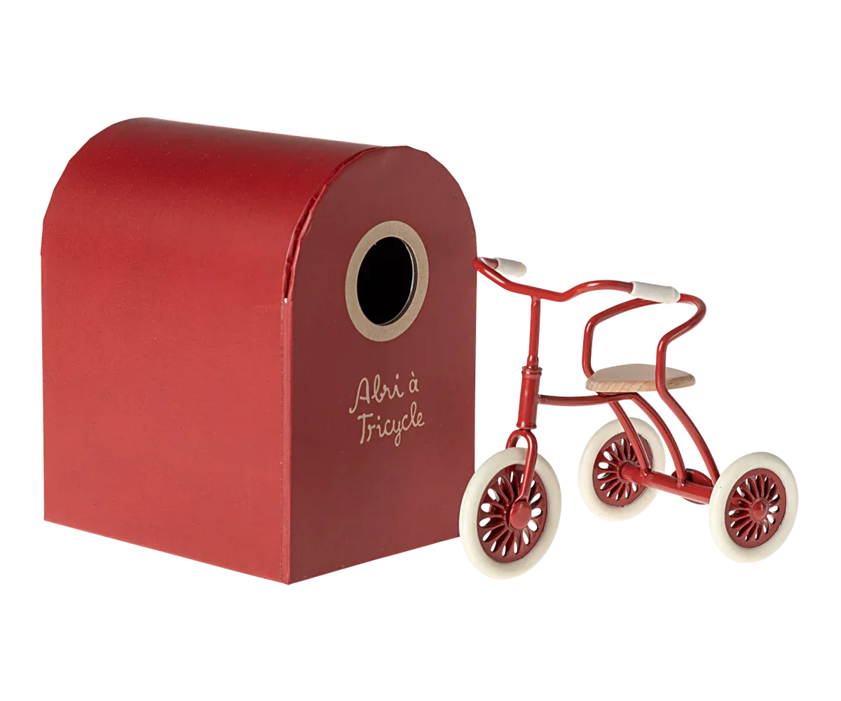 Abri a tricycle, Mouse