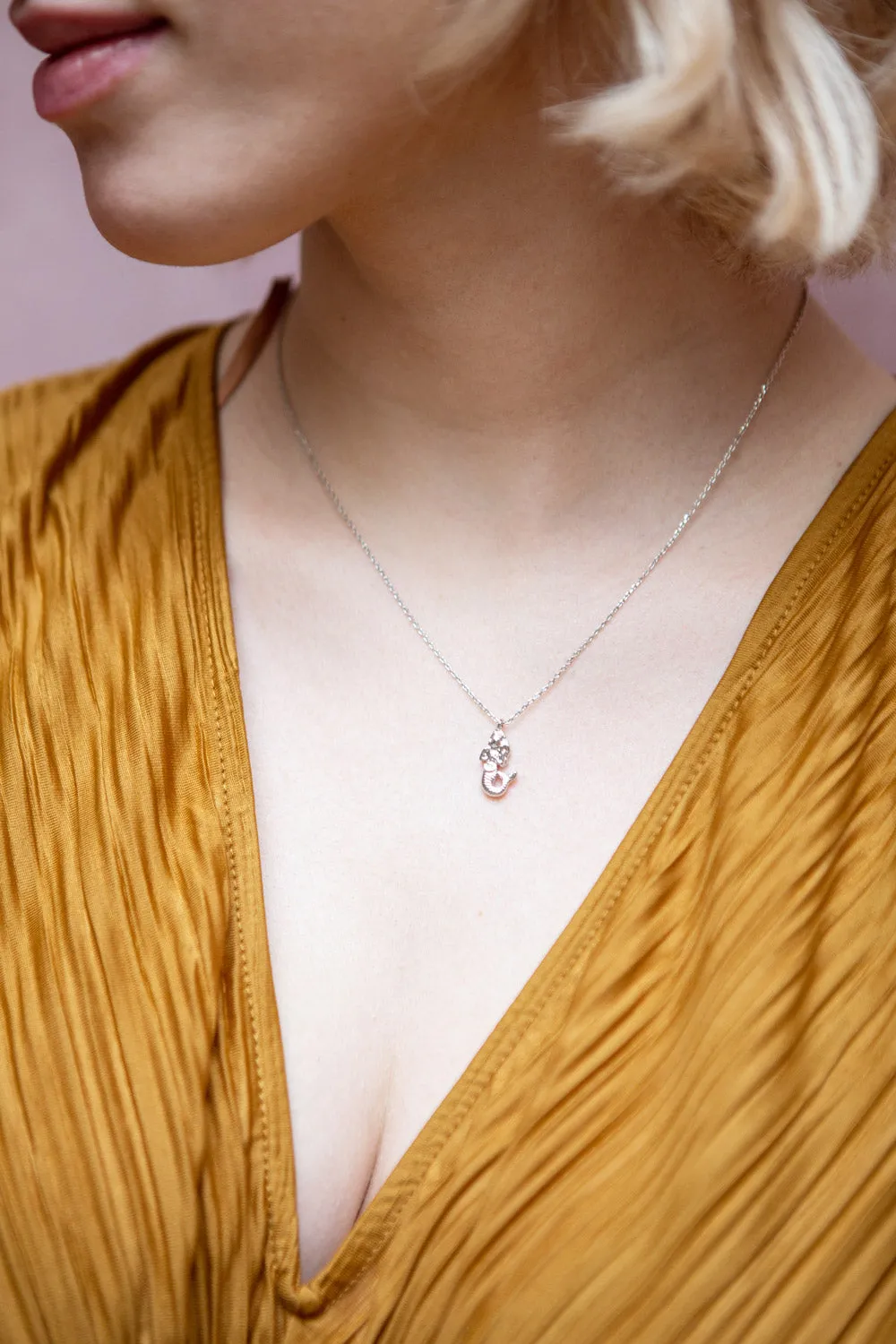 Adarus Silver | Silver Mermaid Necklace