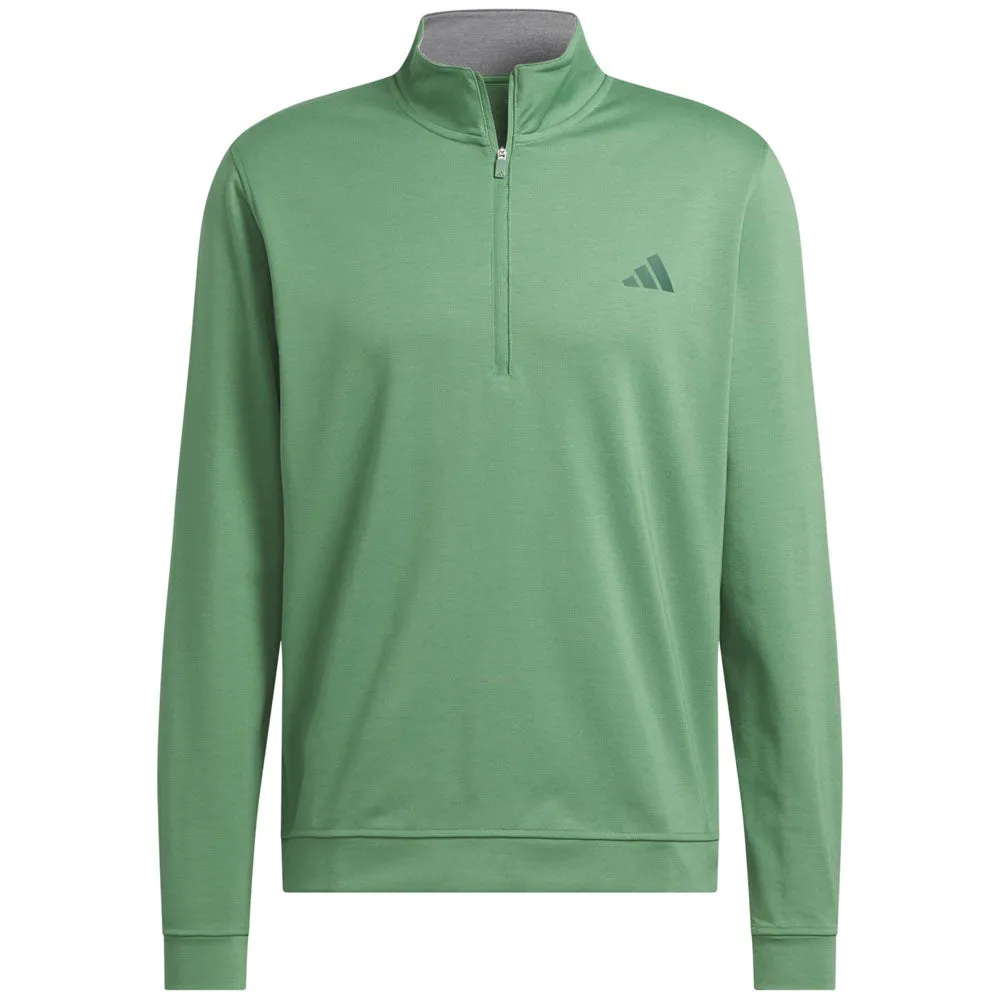 adidas Elevated 1/4 Zip Pullover - Preloved Green