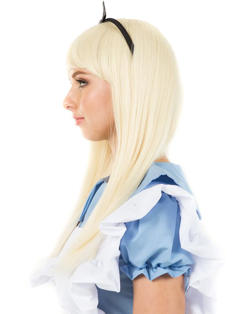 Alice Deluxe Long Blonde Wig