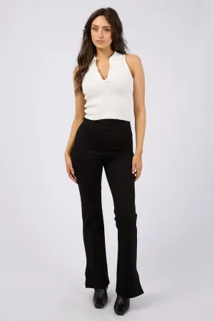 All About Eve Jenner Side Split Pant Black