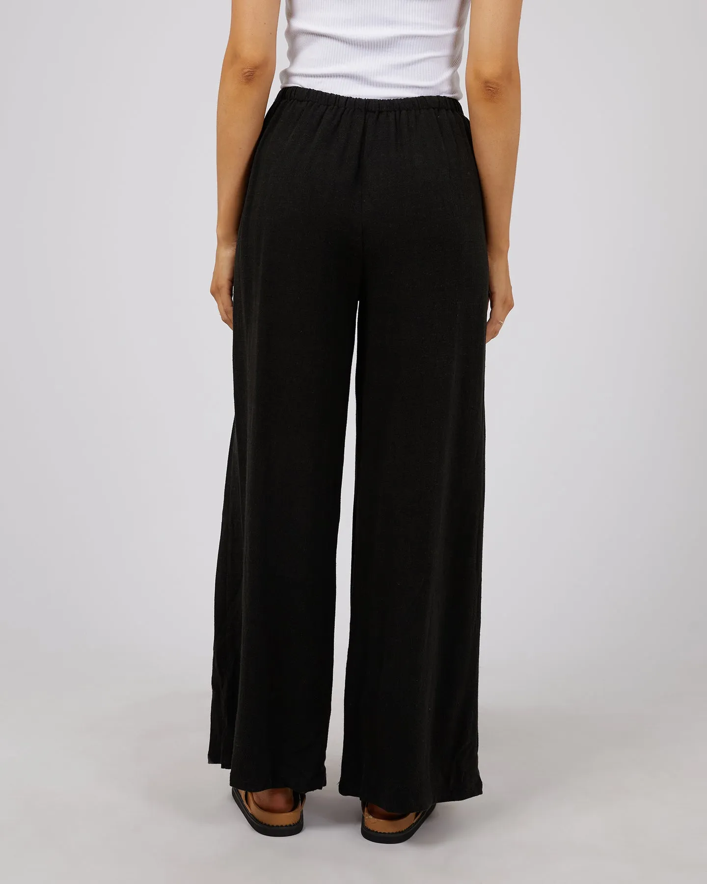All About Eve Luxe Linen Pant Black