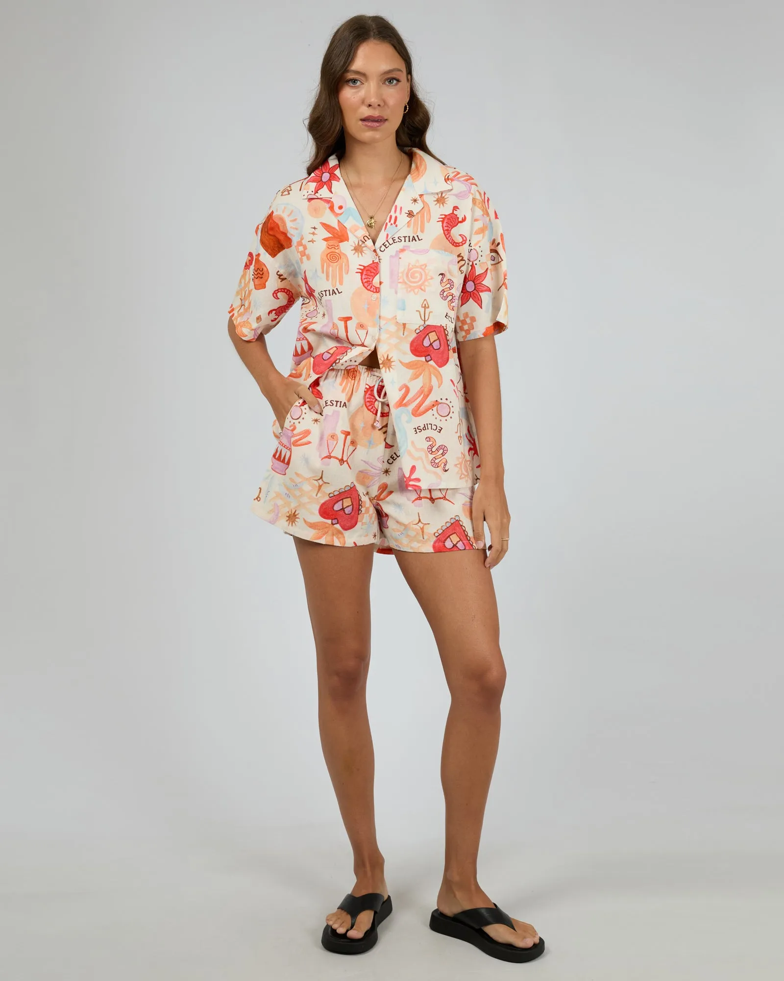 All About Eve Tyra Short Vintage White