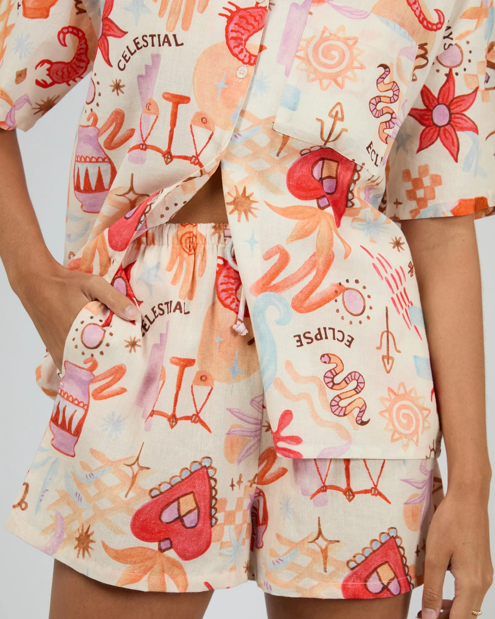 All About Eve Tyra Short Vintage White
