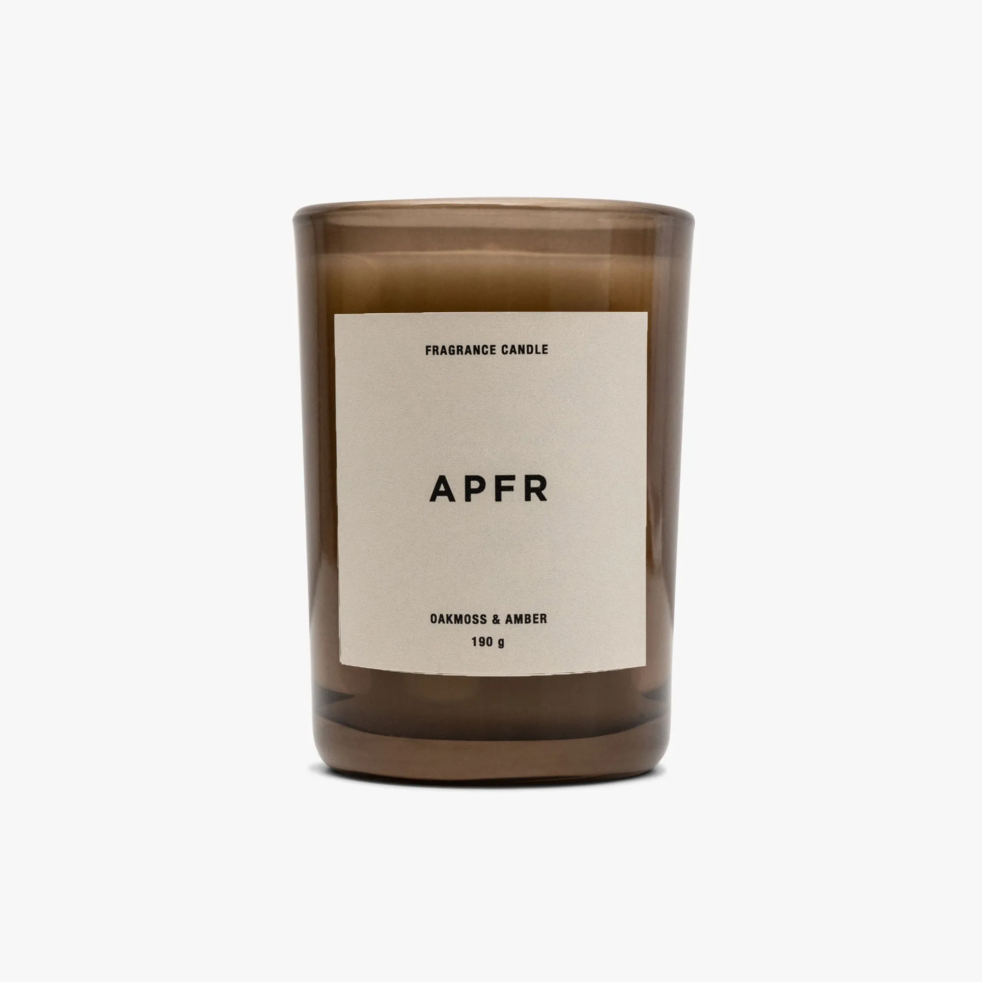 APFR Fragrance Candle Oakmoss / Amber