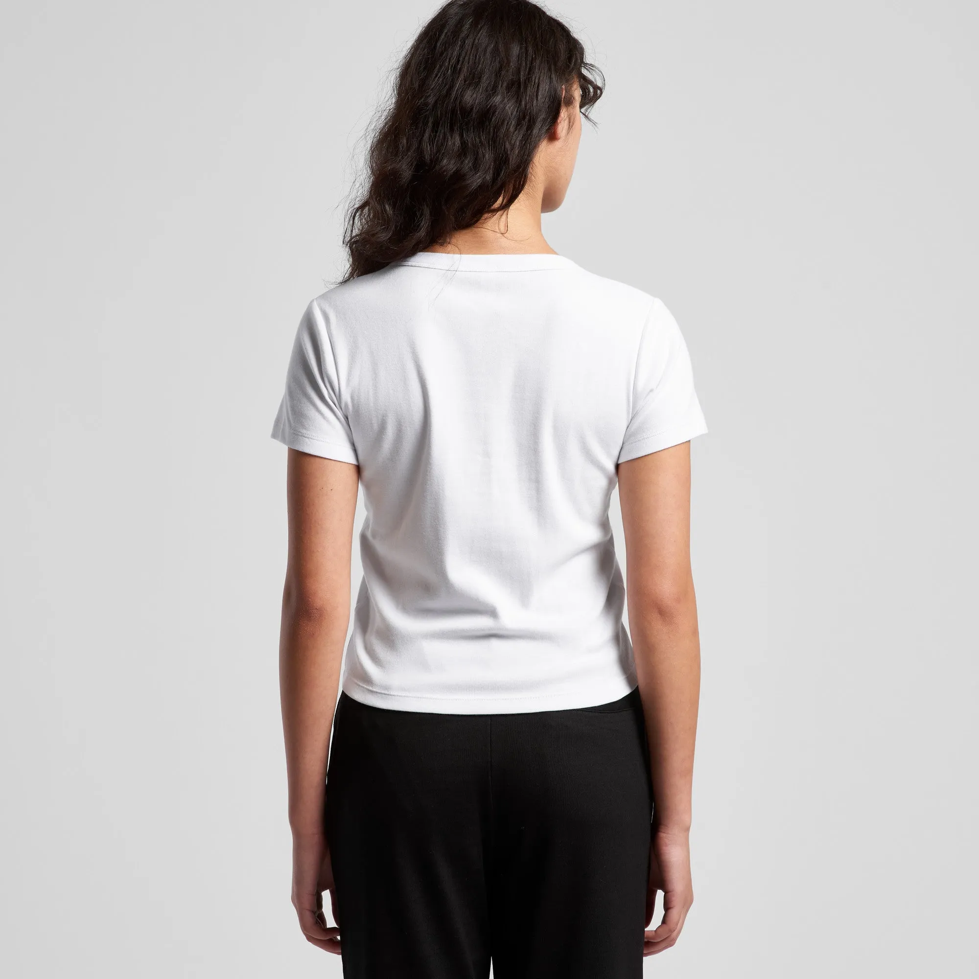 AS Colour Organic Rib Baby Tee White