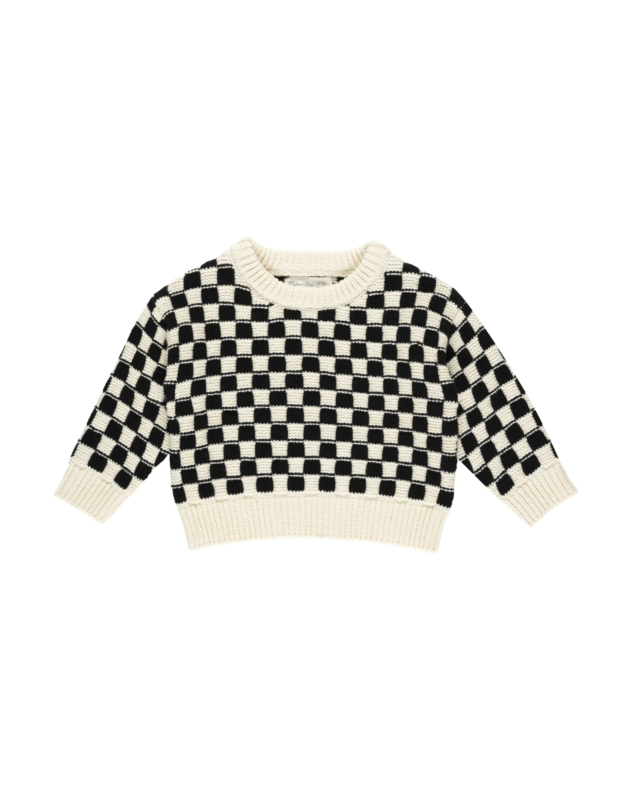 Aspen Sweater || Natural Check