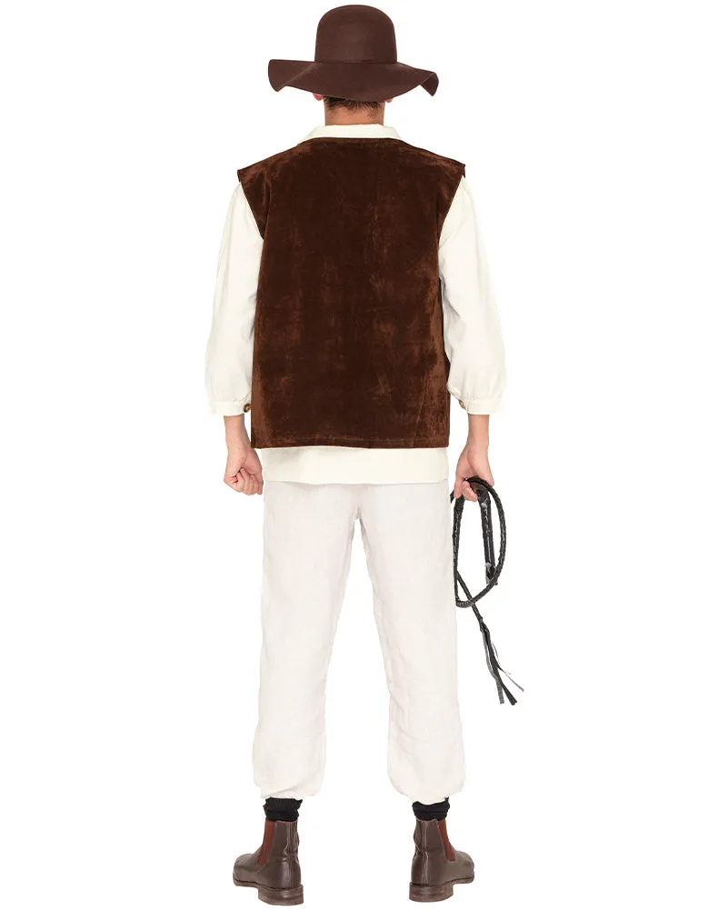 Australian Explorer Deluxe Adult Costume
