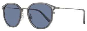 Bally Men's Geometric Sunglasses BY0099H 20A Gunmetal/Gray 54mm