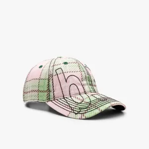 b.Eautiful Vapor 6 Panel Hat / Sakura Tartan
