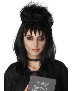 Beetle Girl Short Black Wig