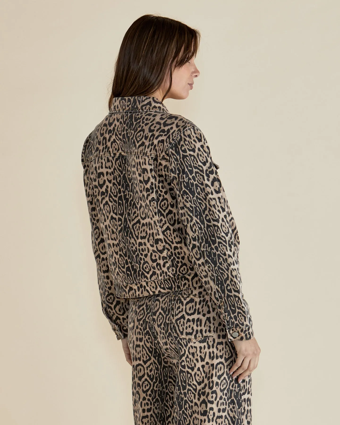 Betty Basics Lucca Leopard Print Jacket