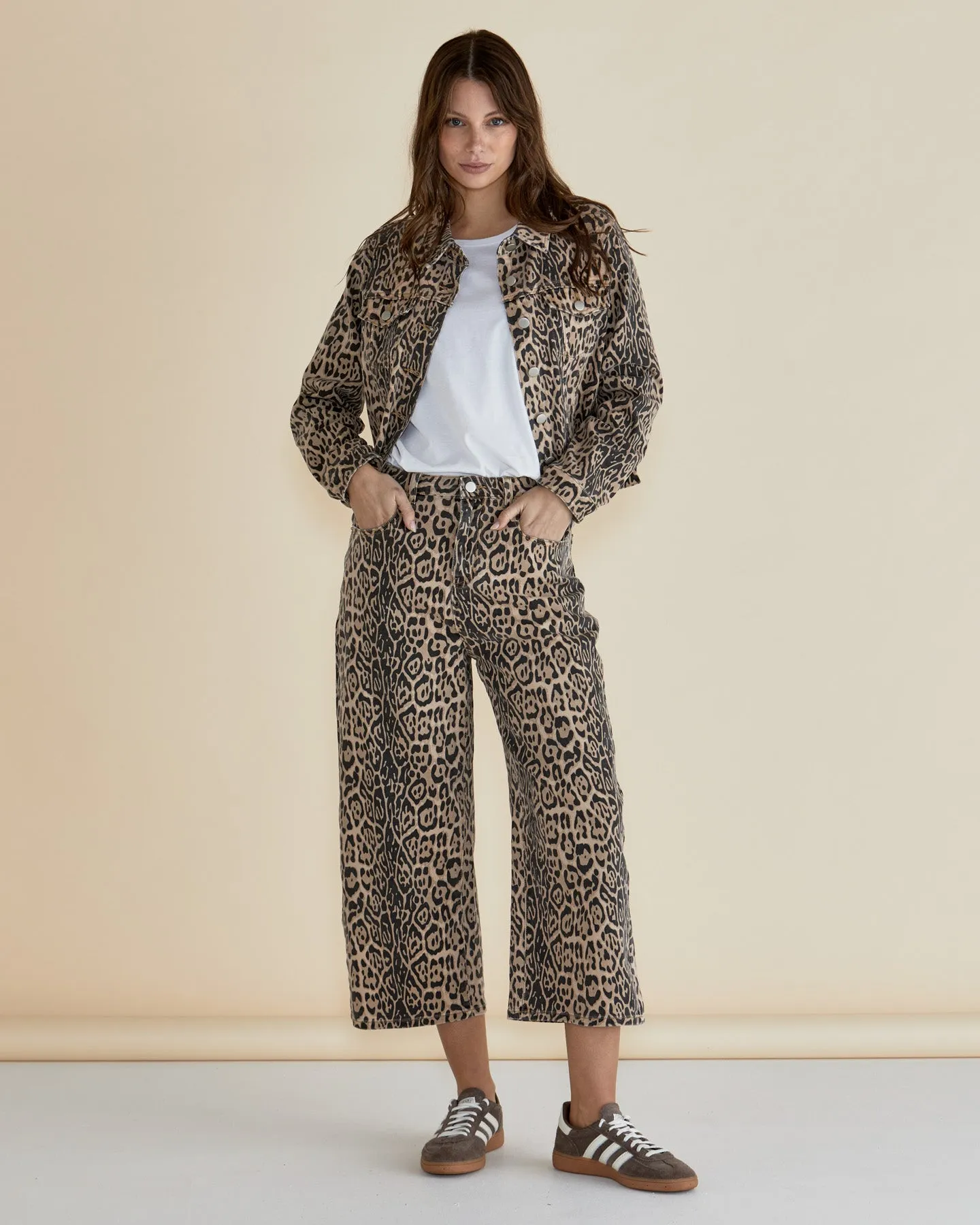 Betty Basics Lucca Leopard Print Jacket