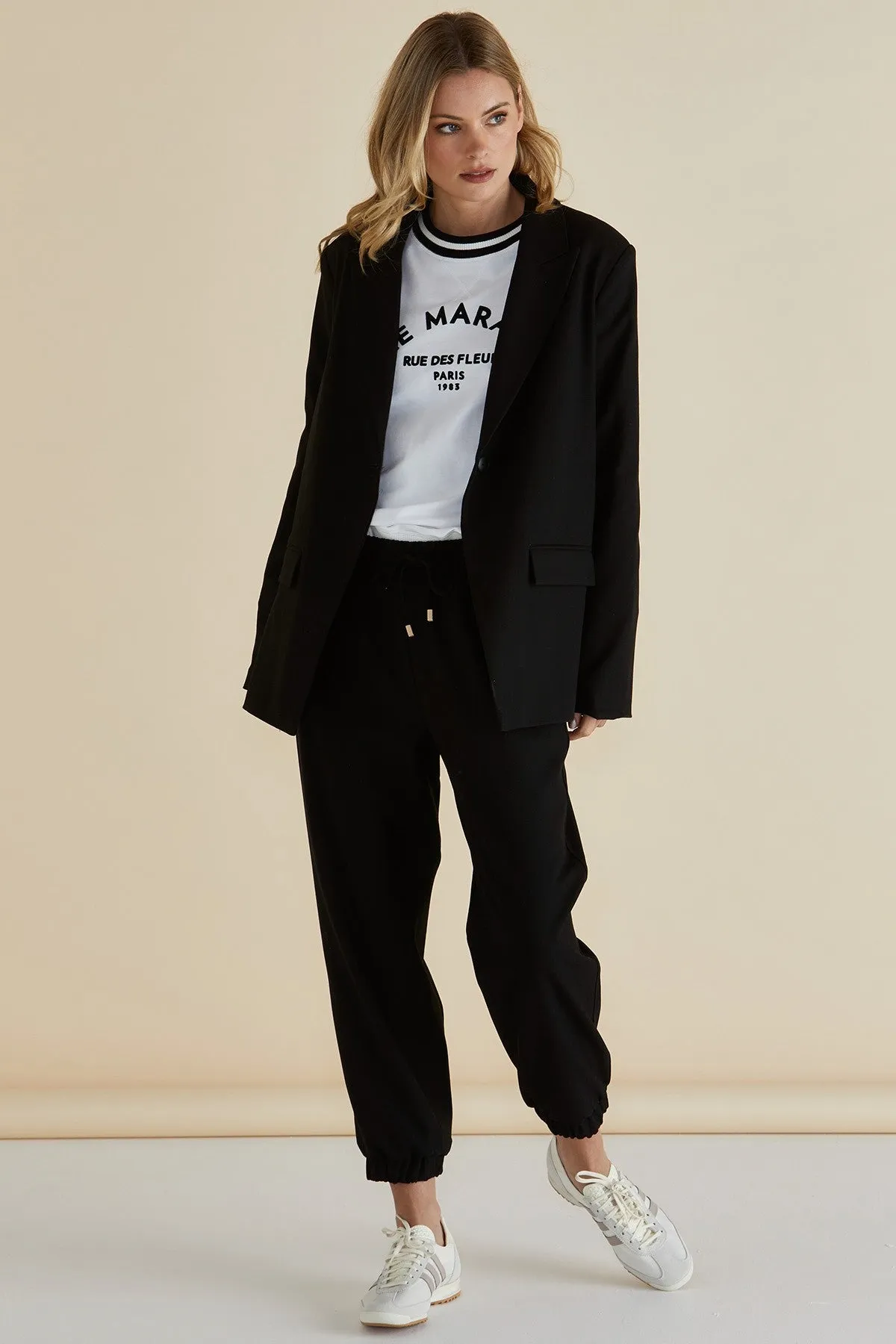 Betty Basics Portland Blazer Black