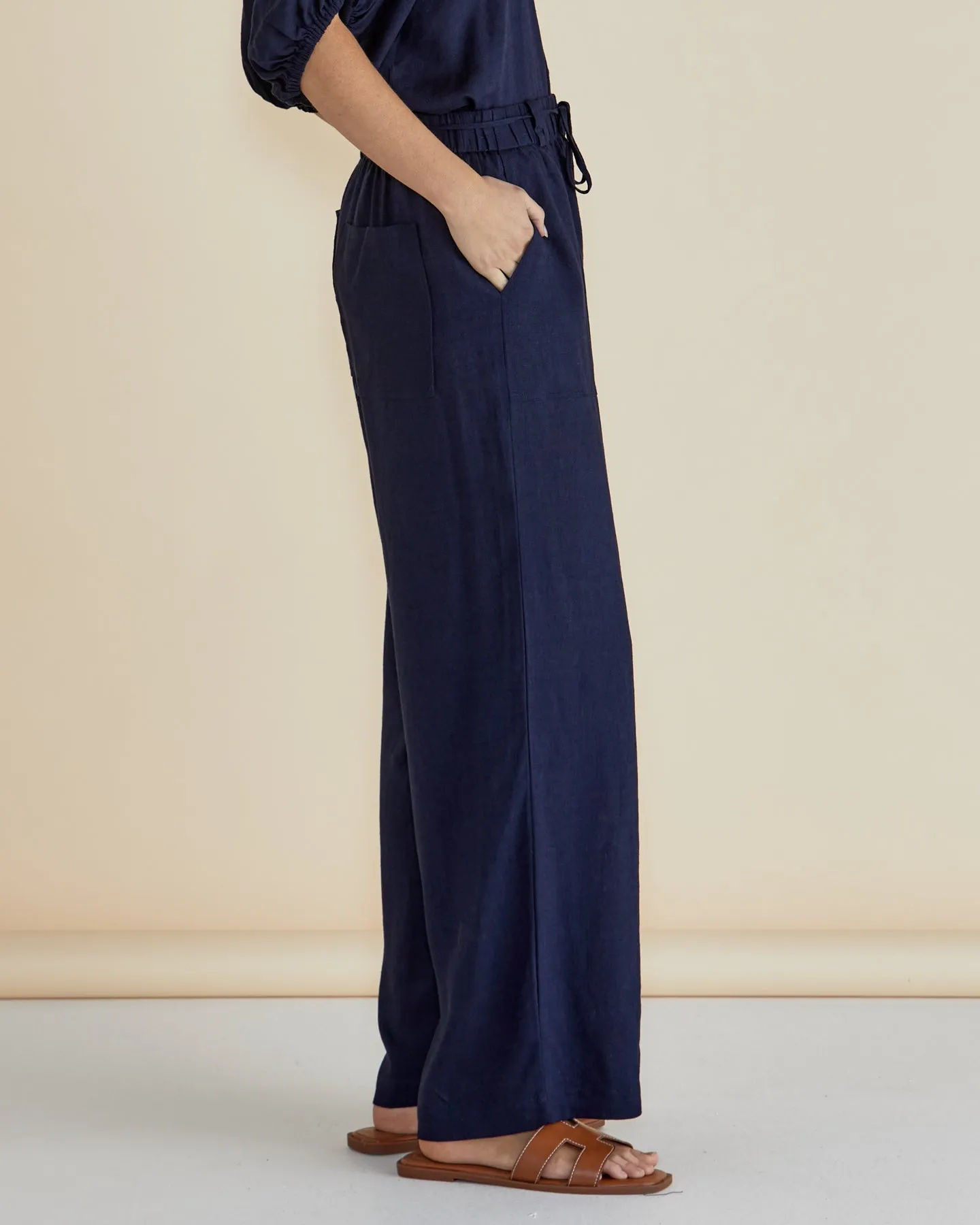 Betty Basics Tamara Pant Dark Blue