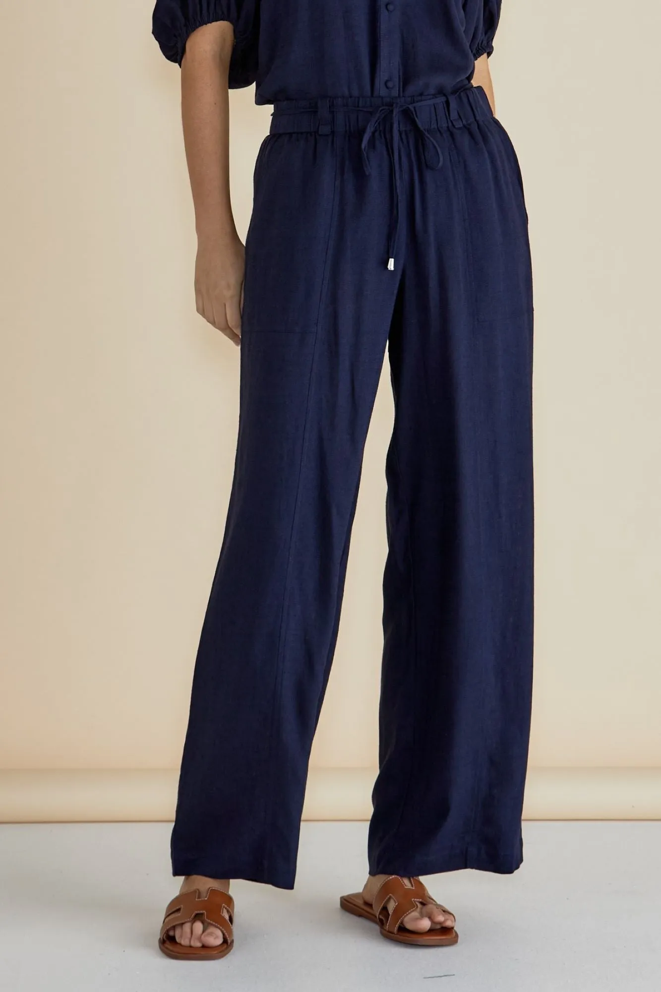 Betty Basics Tamara Pant Dark Blue