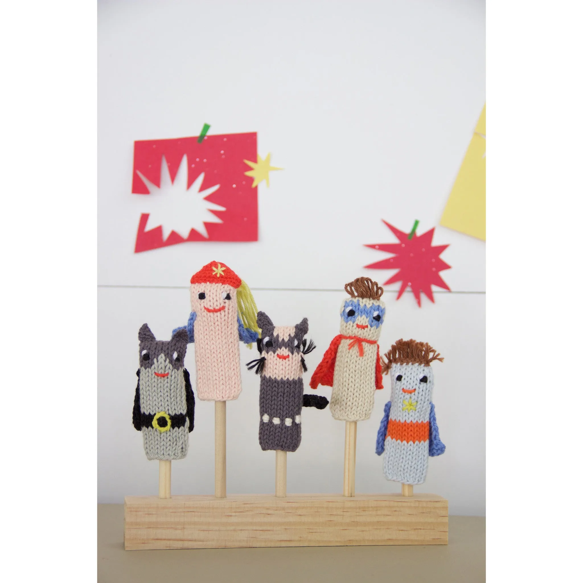 Blabla Kids Finger Puppets Super Hero Set of 5