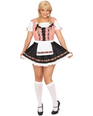 Black Forest Beauty Oktoberfest Womens Plus Size Costume