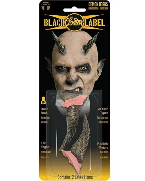 Black Label Latex Demon Horns