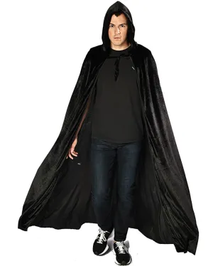 Black Velvet Deluxe Adults Cape