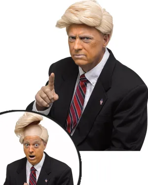 Blonde Flip Top Comb Over Wig