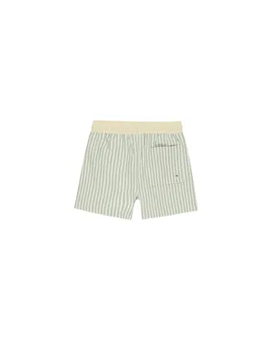 Boardshort || Sage Stripe