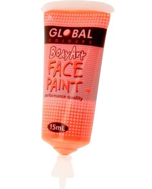 BodyArt Fluoro Orange Paint 15ml