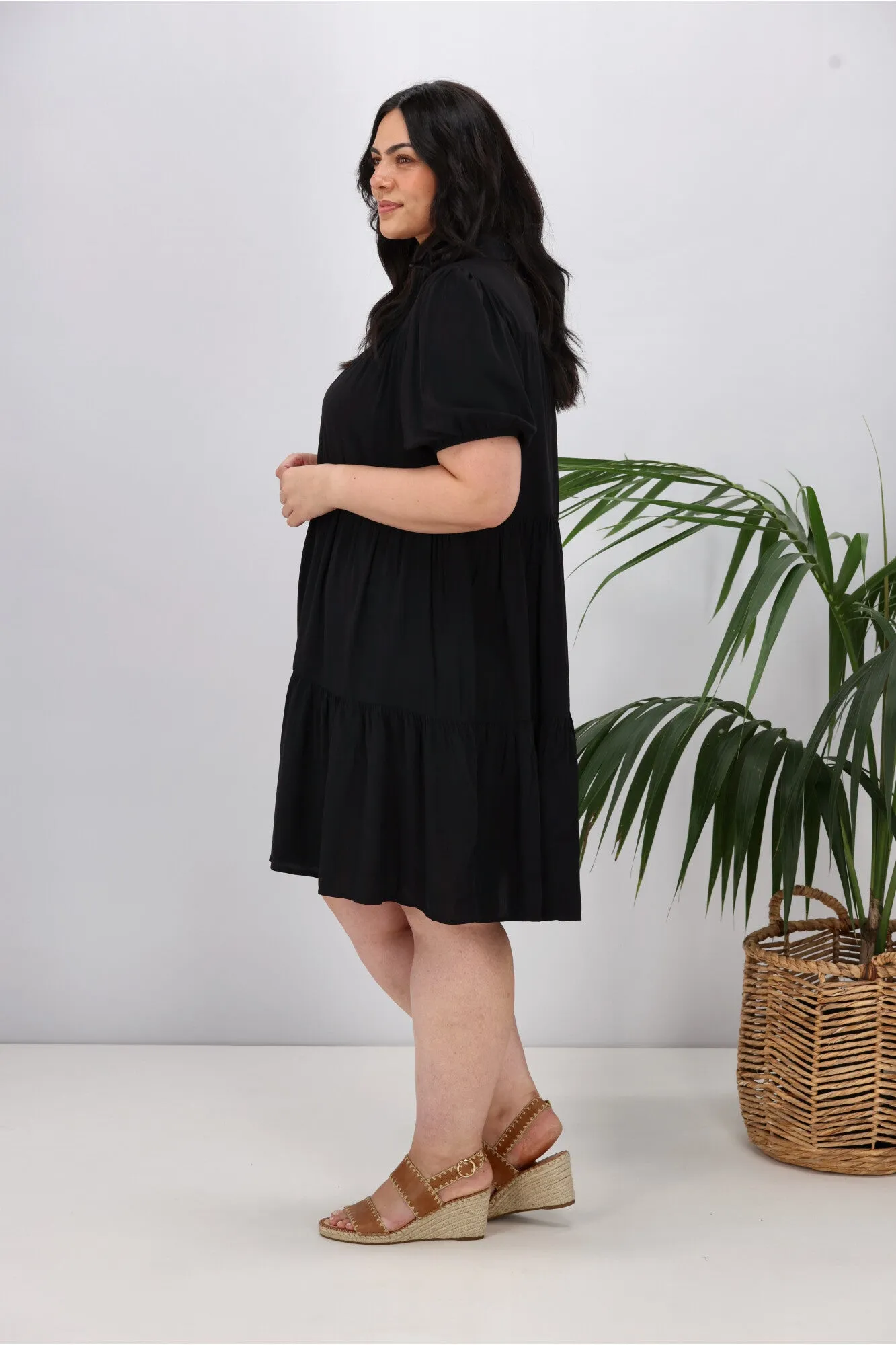 Boho Australia Masie Dress Black