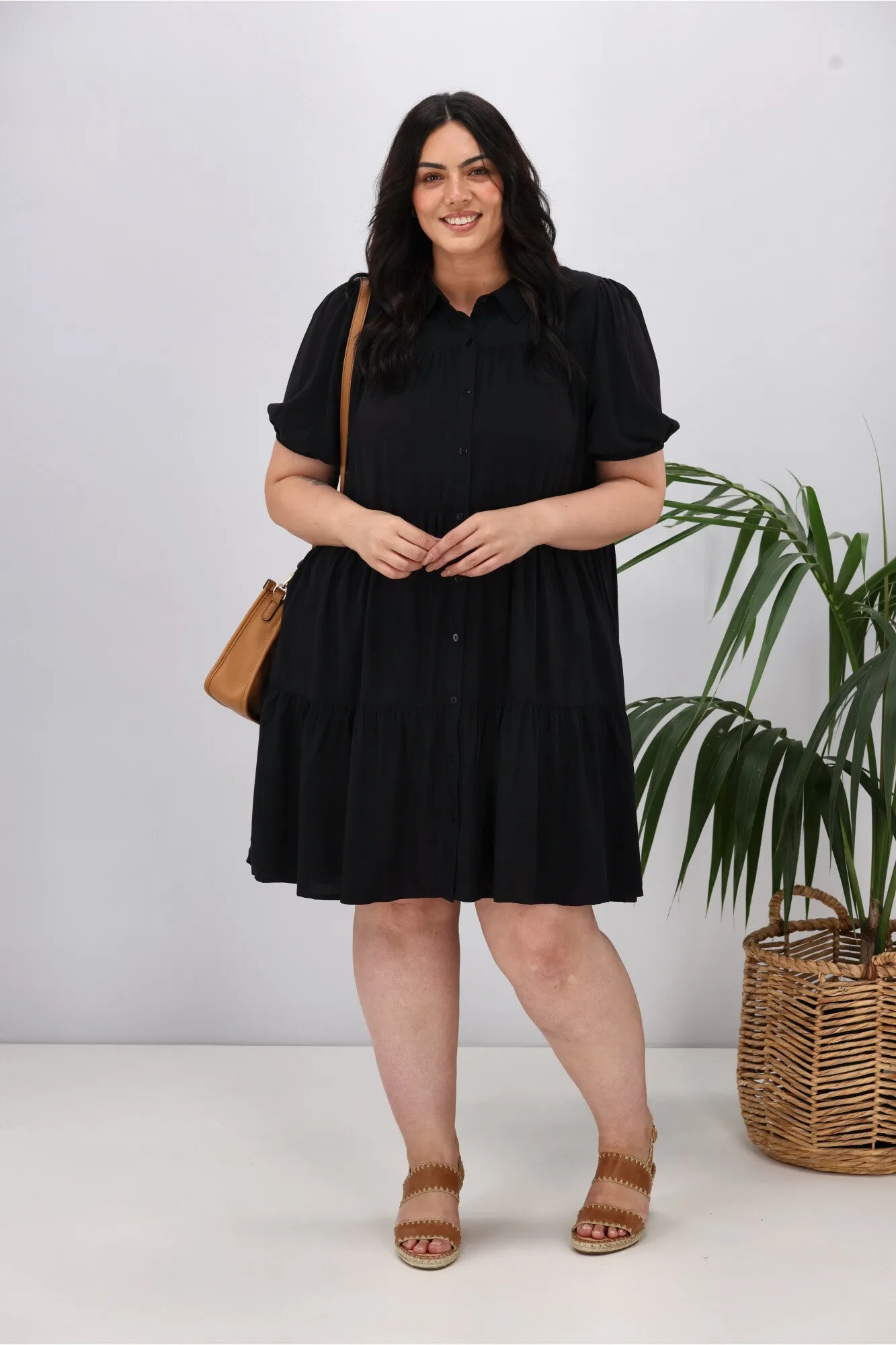 Boho Australia Masie Dress Black