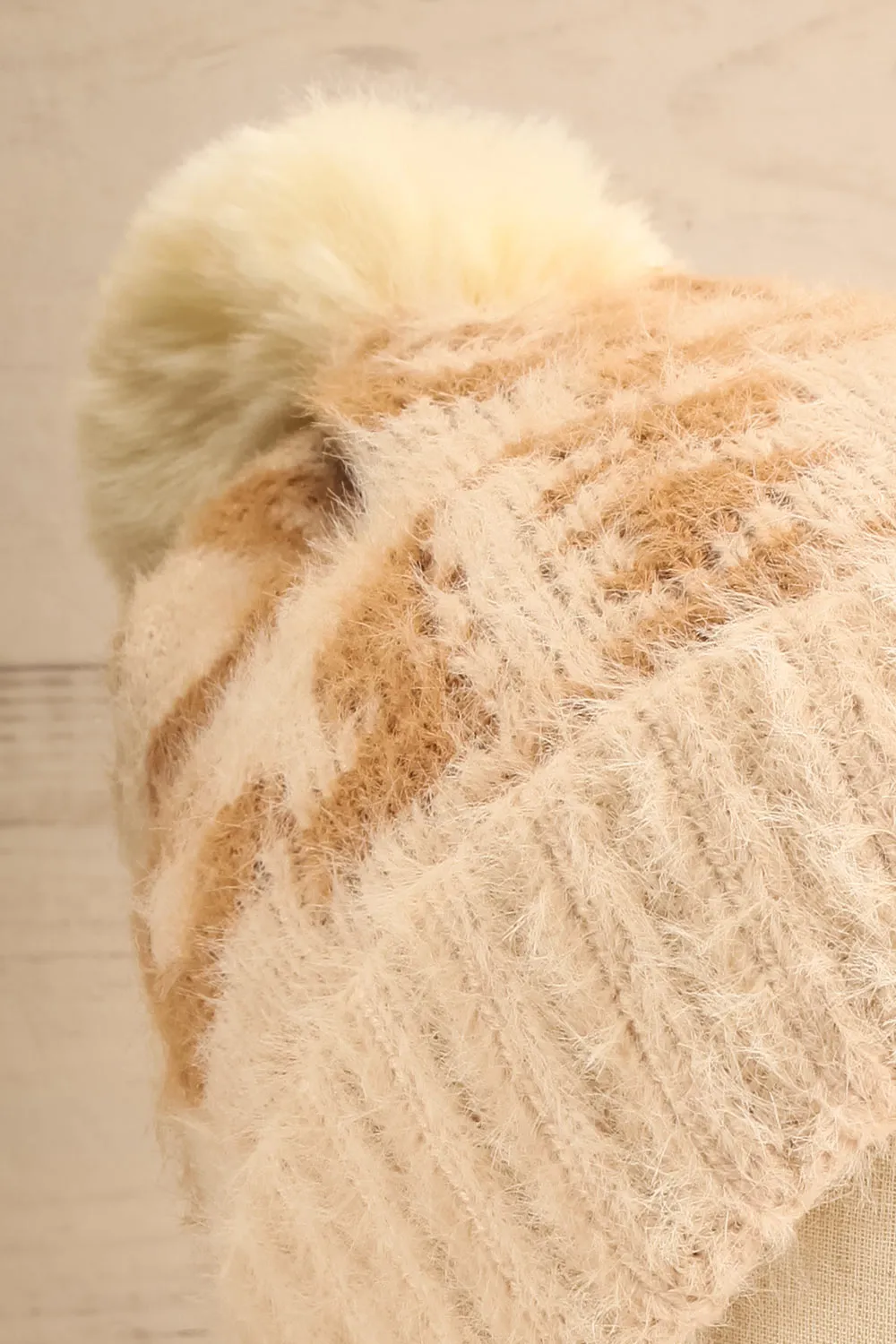 Boneta | Cheetah Print Knit Tuque