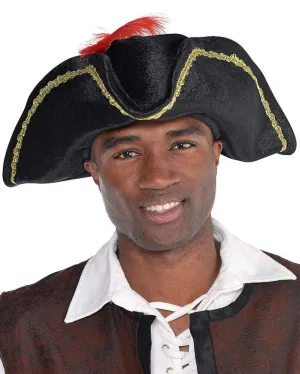 Buccaneer Feather Pirate Hat