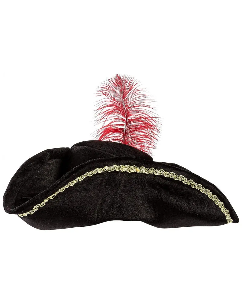 Buccaneer Feather Pirate Hat