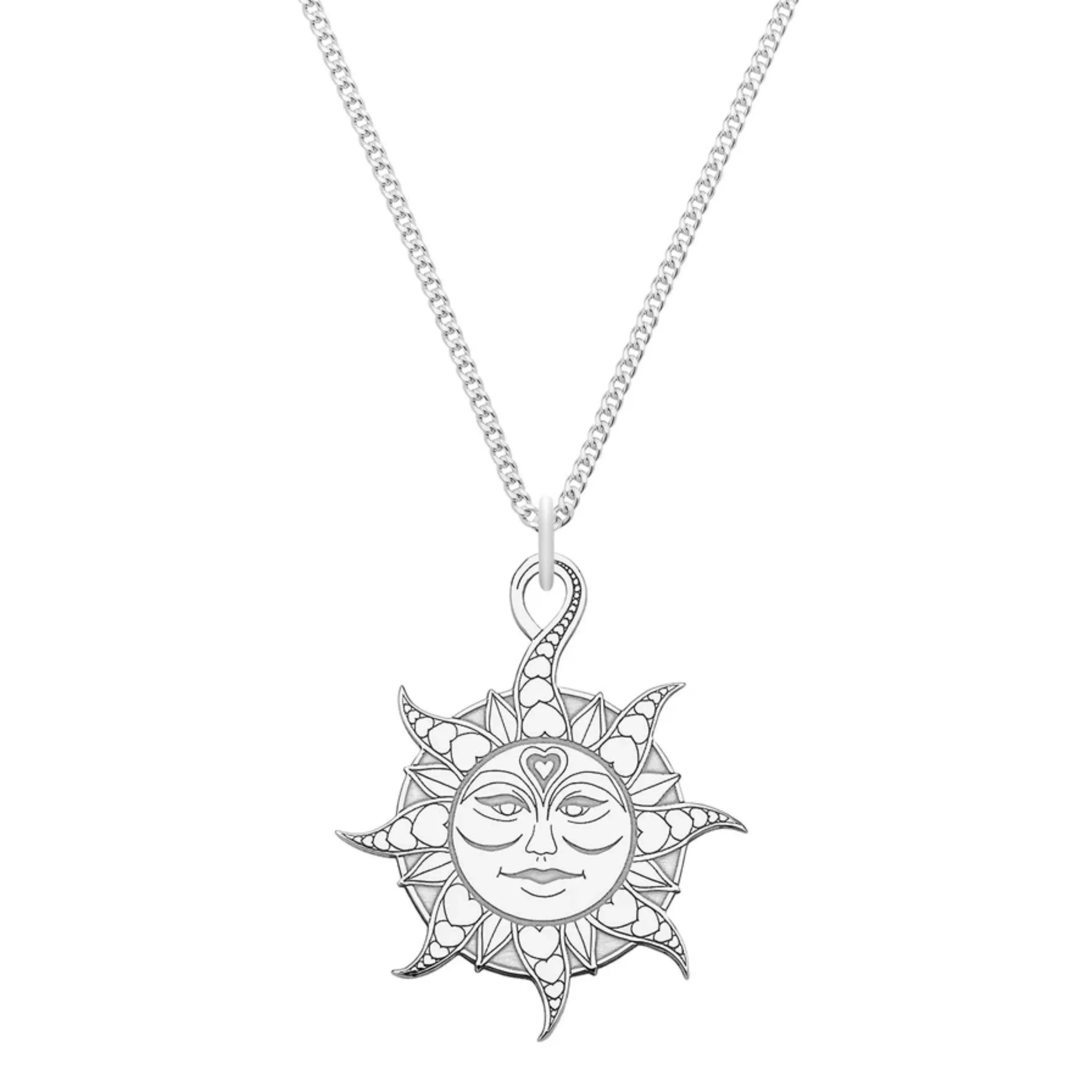 Carter Gore Sun Pendant Necklace
