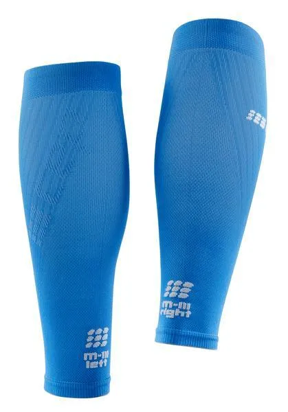 Cep Compression Ultralight Calf Sleeves (Electric Blue/Light Grey)
