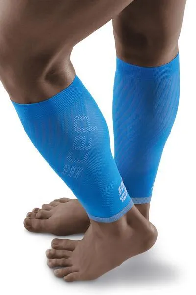 Cep Compression Ultralight Calf Sleeves (Electric Blue/Light Grey)