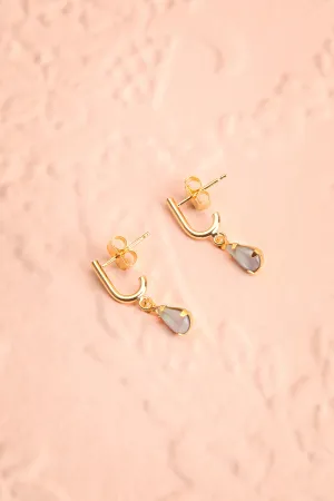 Charline Opal | Pendant Earrings