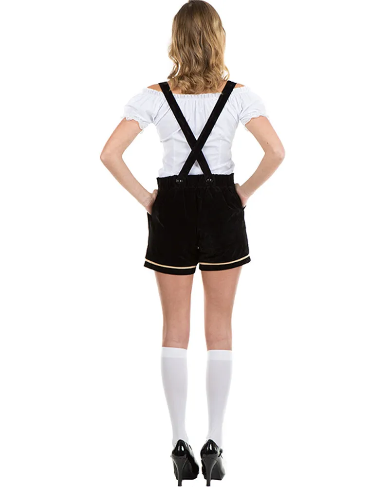 Charlotte Deluxe Oktoberfest Lederhosen Womens Costume