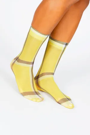 Cher Socks - Yellow