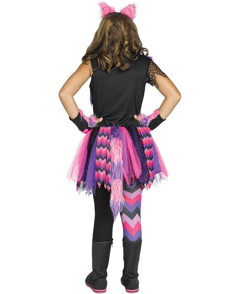 Cheshire Cat Tween Girls Costume